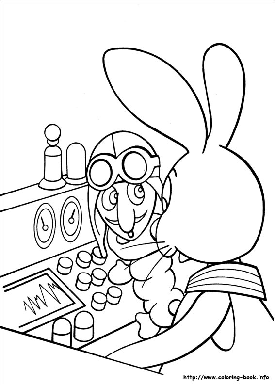 Peter Cottontail coloring picture